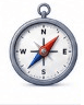 Direction and distance illustration